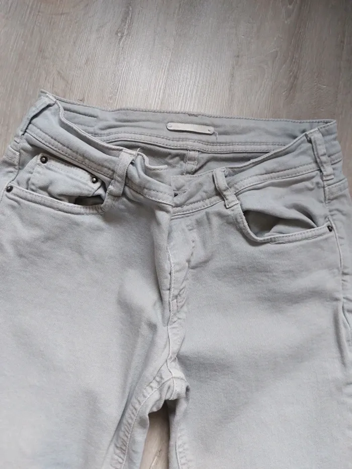 Jeans gris cimarron T36 - photo numéro 2
