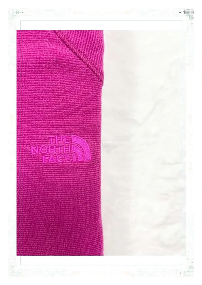 The North Face polaire demi zip rose femme taille L polyester - photo numéro 6