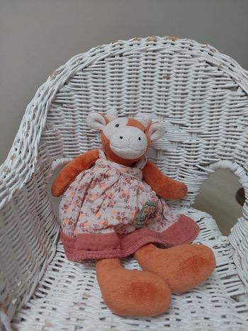 Moulin roty - peluche pantin Charlotte la vache