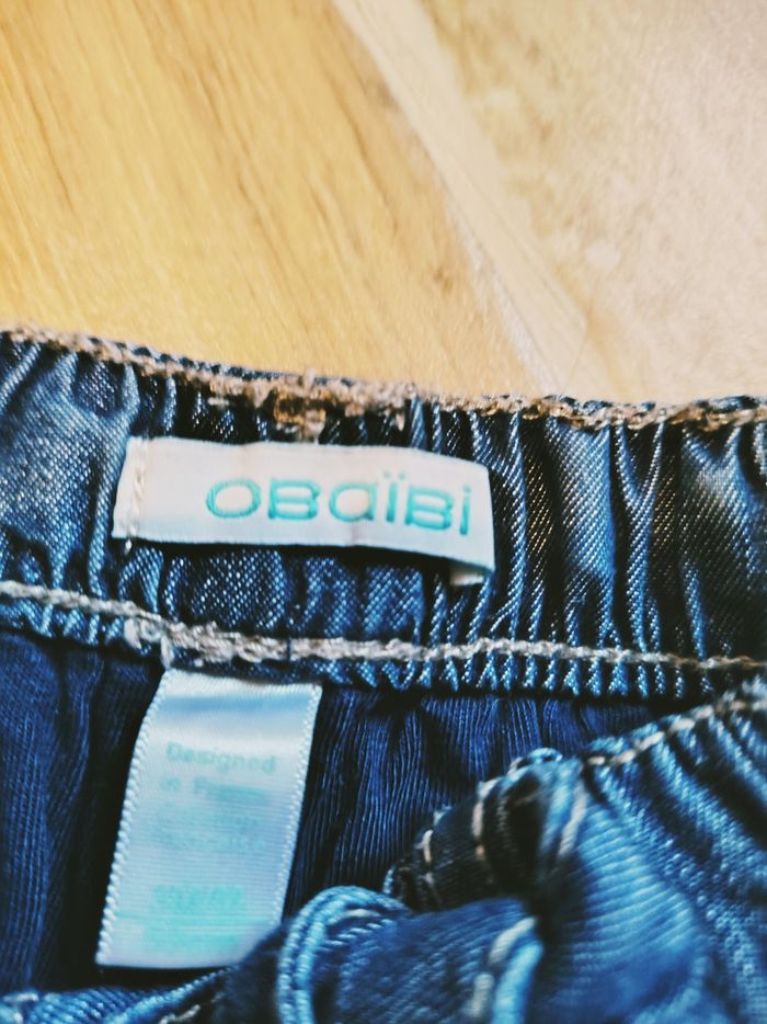 🎄Obaïbi /Okaidi- Ensemble tenue de Noël avec pull et jean taille 3mois - photo numéro 7