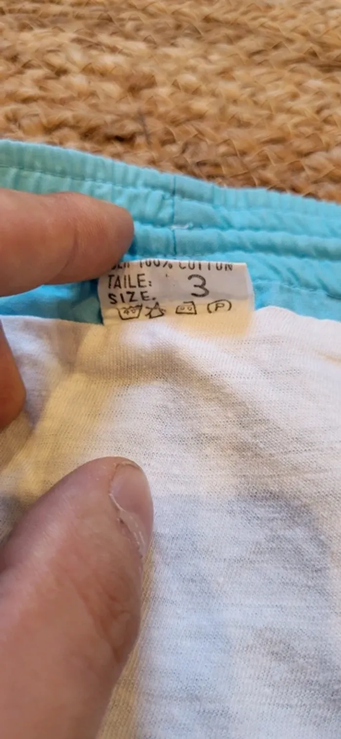 Short de bain rétro bleu homme – très bon état - Taille L - photo numéro 9
