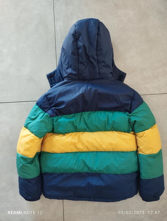 Doudoune chaude enfant tricolore Timberland 10 ans - photo numéro 3
