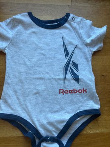 Body MC reebok 12 mois garçon