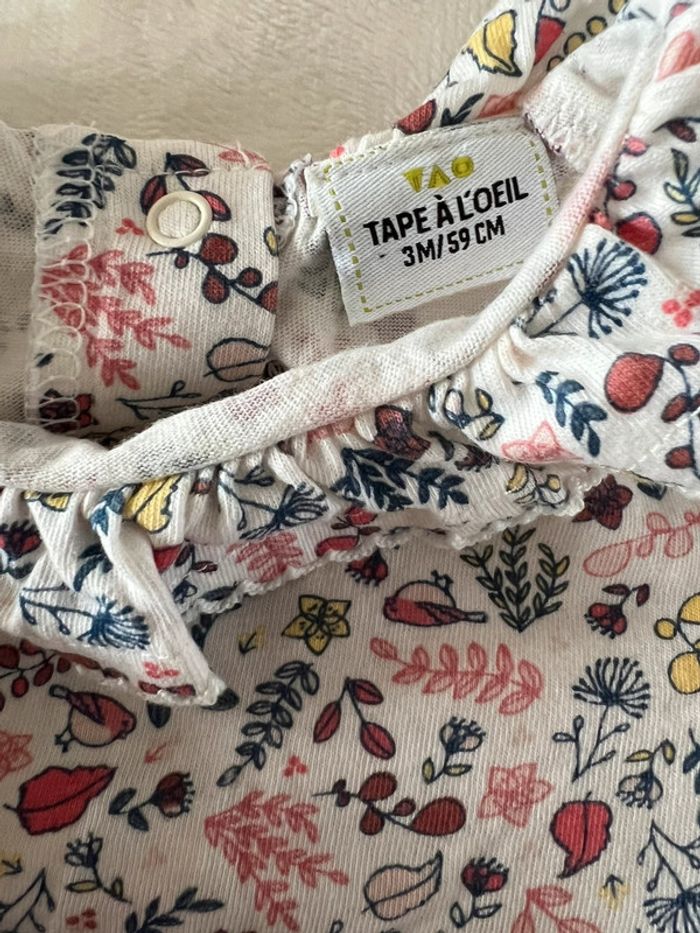 Ensemble haut + pantalon Tape à l’œil taille 3M /59cm - photo numéro 2