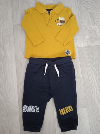 Ensemble Super Hero 9 mois