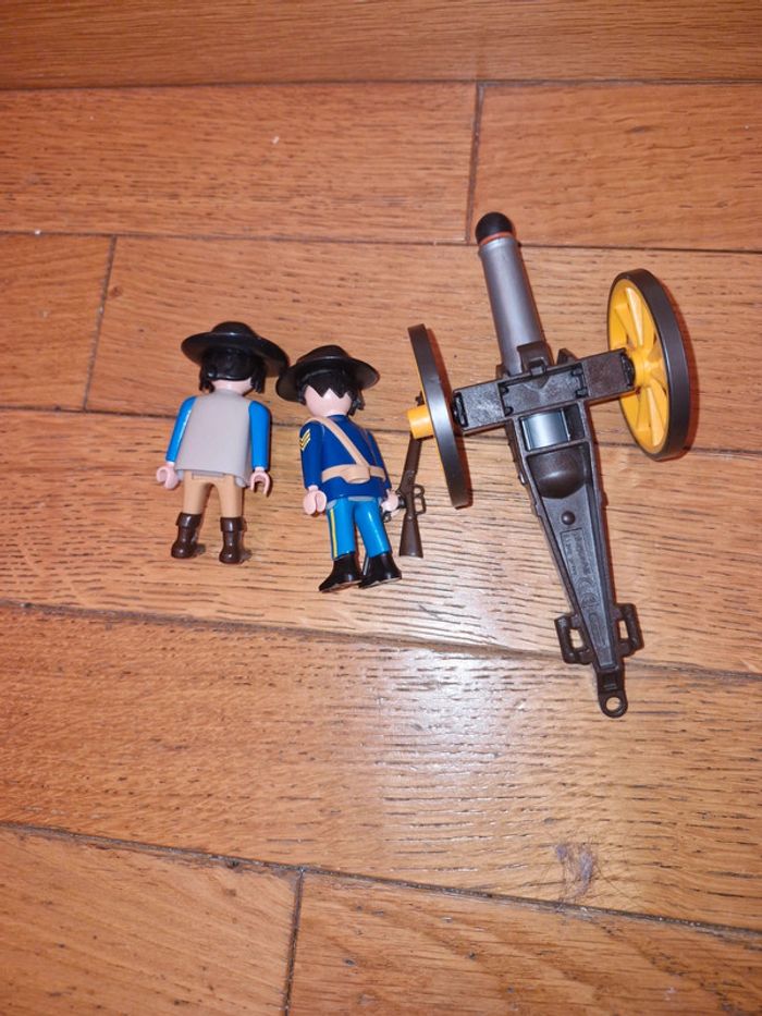 Playmobil nordiste cowboy canon - photo numéro 3