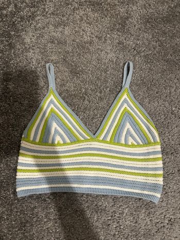 Haut en crochet été 