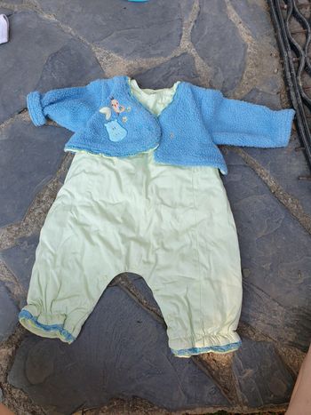 Magnifique grenouillère 6m