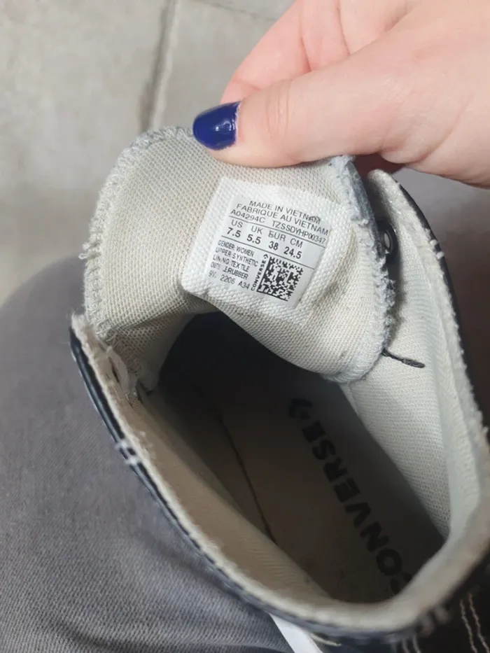 Converse noire - photo numéro 9