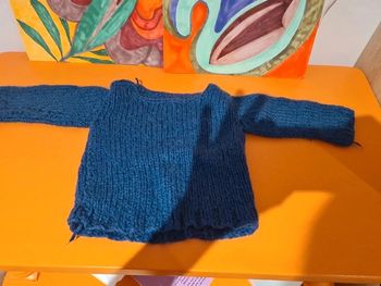 Pull fait main