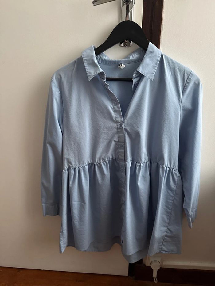 Chemise bleue ciel