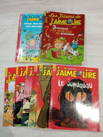 Lot 8 j'aime lire