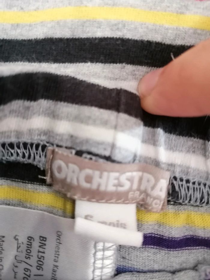 Ensemble rayé multicolore Orchestra - photo numéro 3