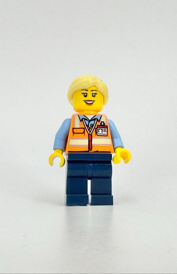 Lego Figurines City : Employée du Train Cargo 60198 - NEUF
