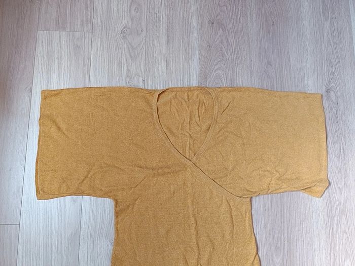 Pull moutarde T1 Camaïeu - photo numéro 3