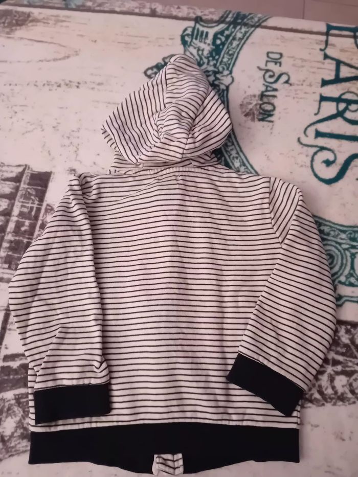 Gilet "marin" zippé en 36 mois  Kiabi - photo numéro 6