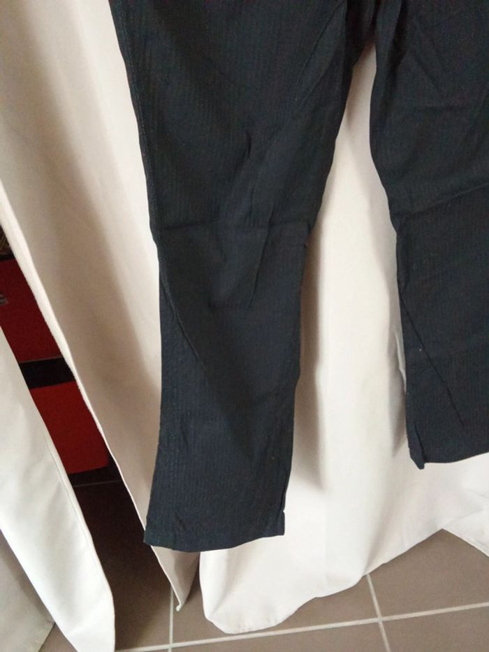 Pantalon noir avec rayure bootcute etam taille 42 - photo numéro 5