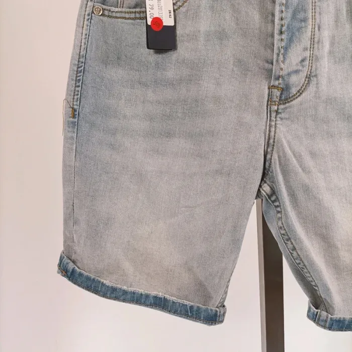 Short en jean clair Gianni Lupo - Taille 42 (XL) - A298 - photo numéro 5