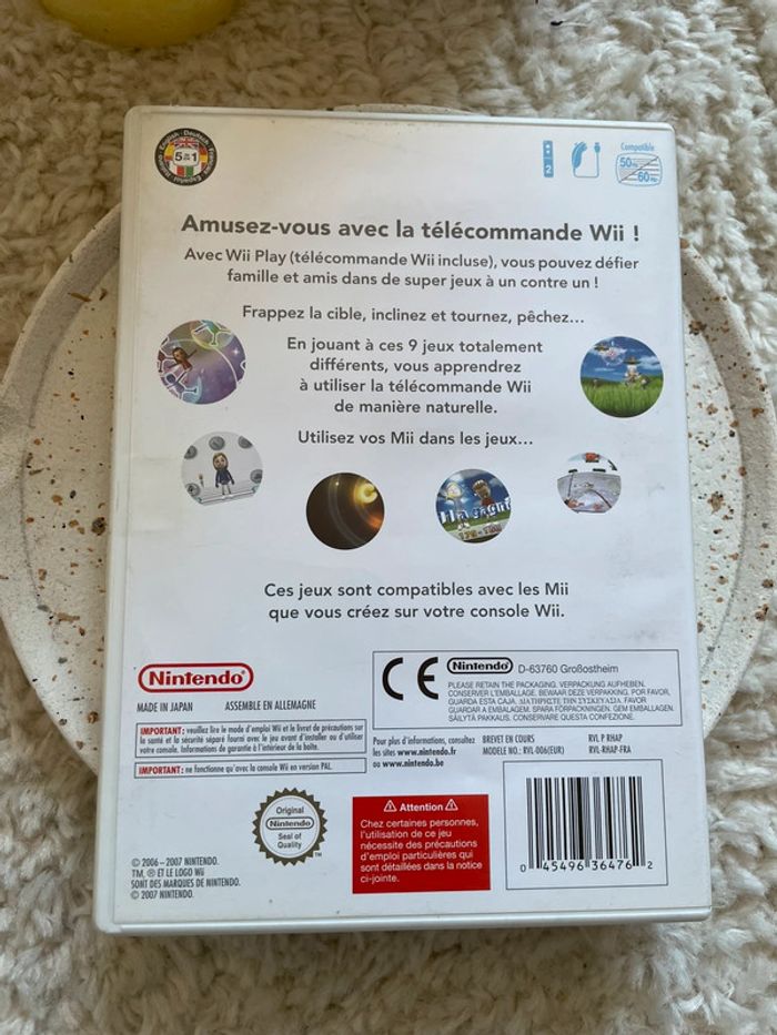 Jeu Wii - WiiPlay - photo numéro 3