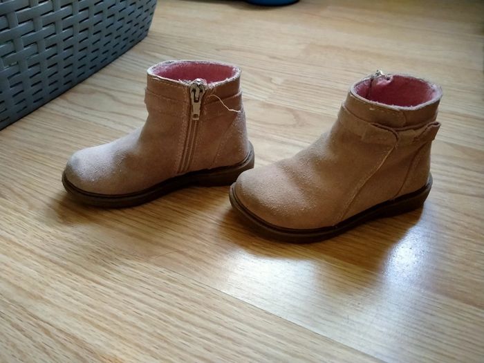 Bottines rose poudré. Gemo.
Pointure 24 - photo numéro 3