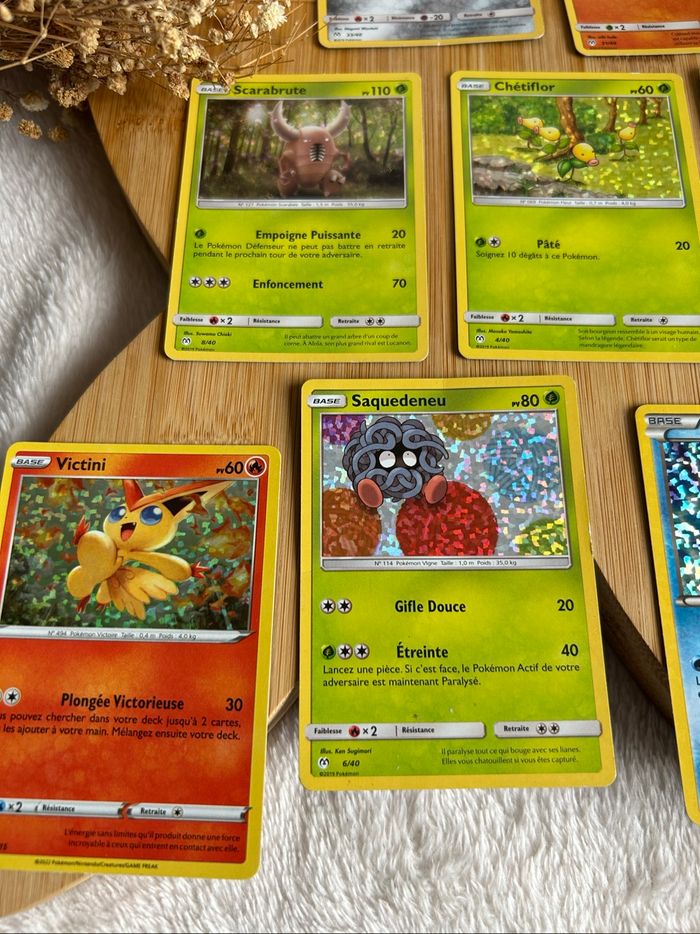 Lot de 9 cartes Pokémon – Très bon état (2019 à 2022) - photo numéro 4