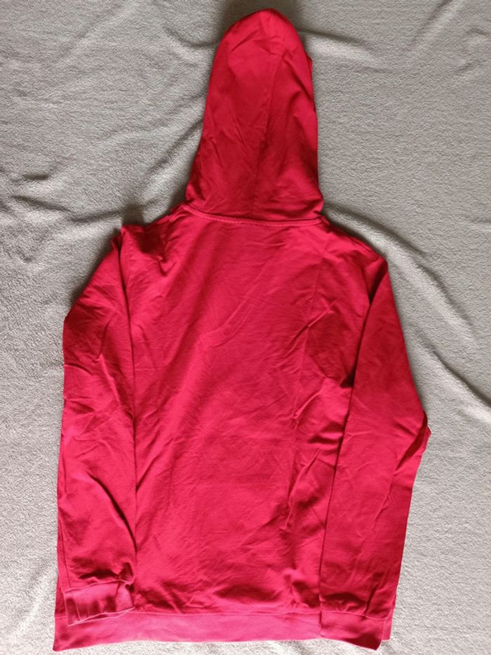 Sweat à capuche rouge Le Coq Sportif - photo numéro 4