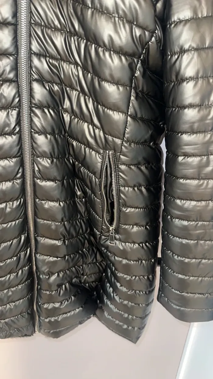 Manteau vert métallisé Hangar 86 - photo numéro 3