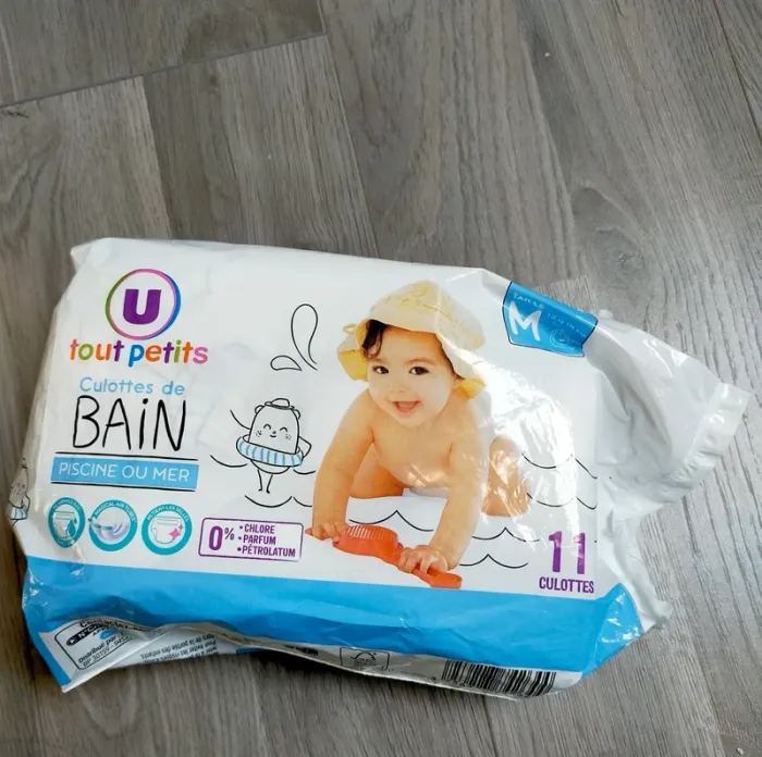 Couches piscine mer 12-18 kg U tout petits