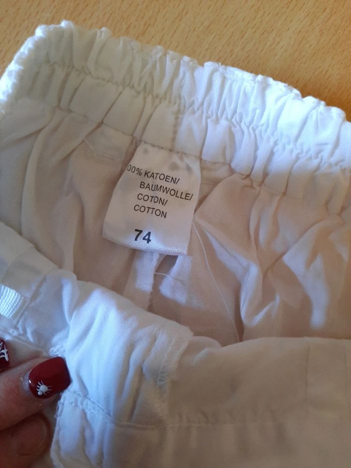 Short blanc - photo numéro 3