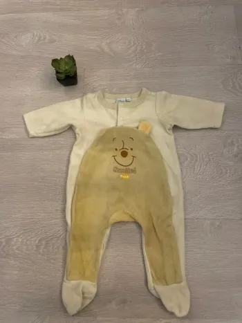 Pijama velours 3 mois