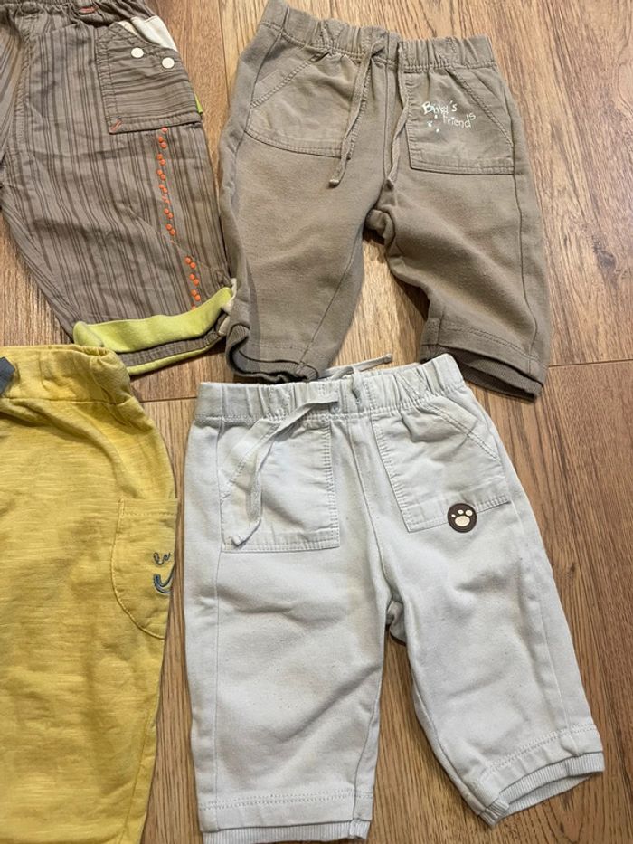 Lot de 4 pantalons 3 mois - photo numéro 3