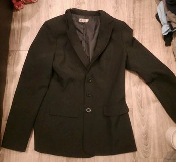Veste classe noir uni