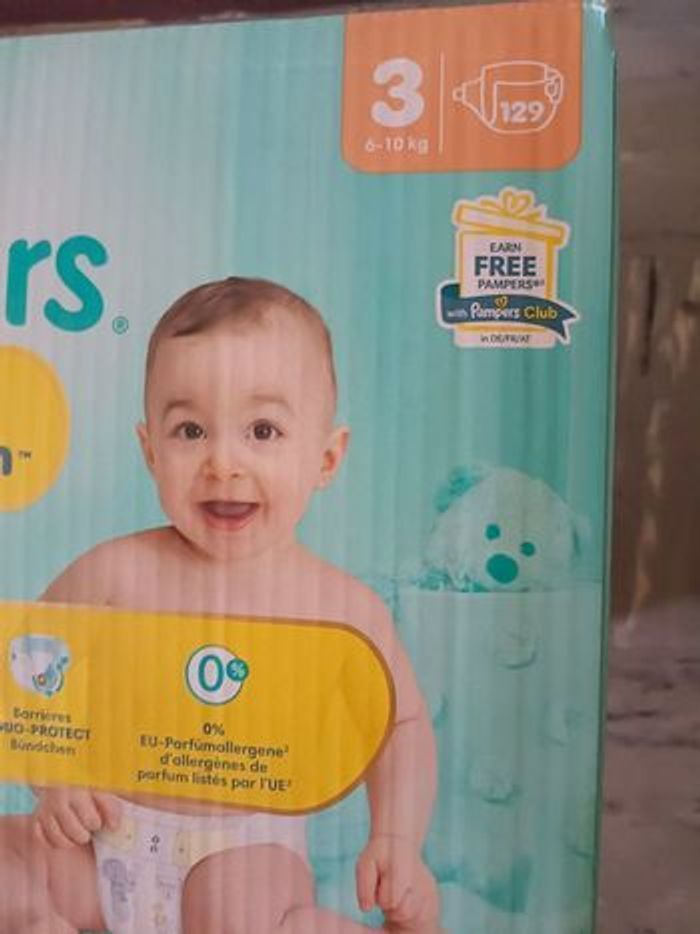 Couches Pampers premium protection Taille 3 - photo numéro 3