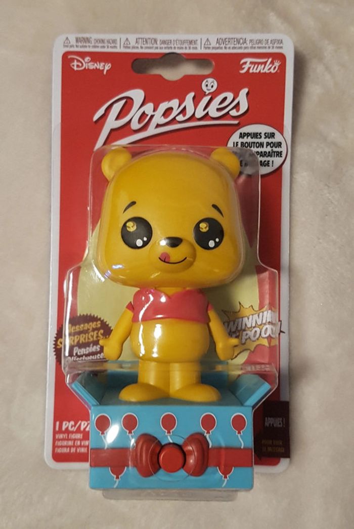 Popsies winnie the pooh disney funko pop popsie new sealed surprise