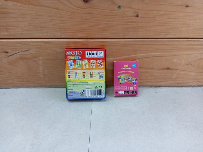 Lot de 2 jeux skyjo junior et minion - photo numéro 2