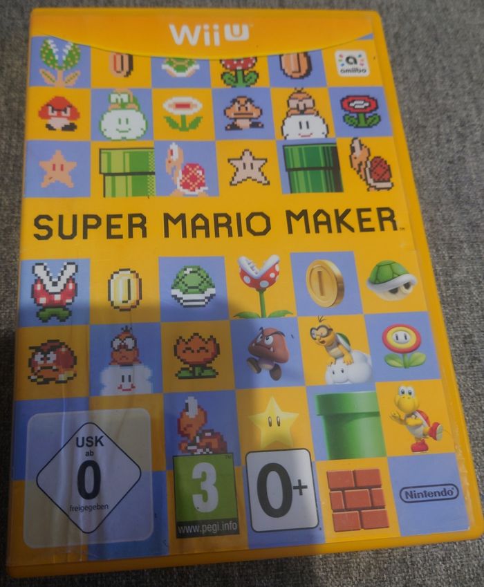 Super Mario maker Wii u