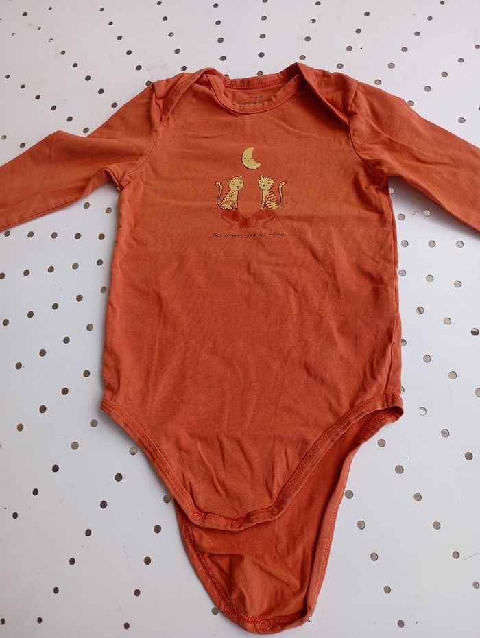 Lot de 3 bodies manches longues TAO 3 ans - photo numéro 5