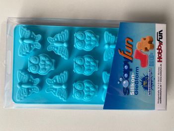 Moule en silicone HobbyFun palillons et hiboux