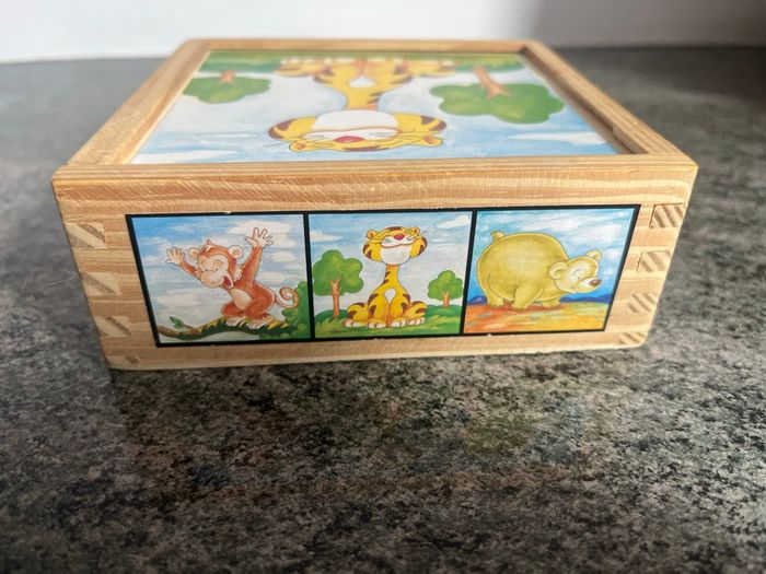 Puzzle en bois animaux - photo numéro 3