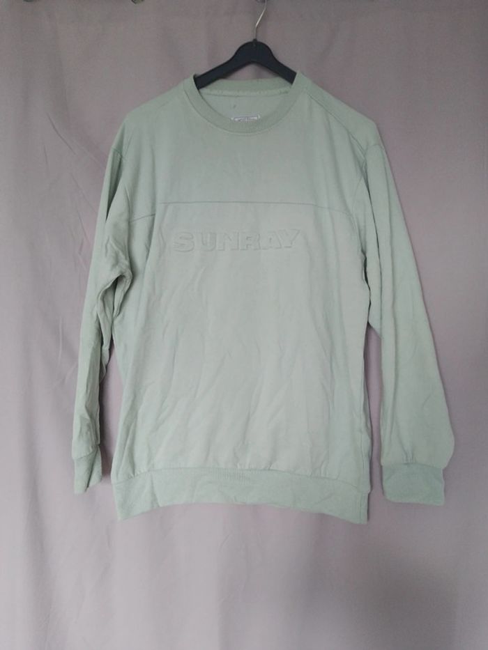 Sweat verte pomme homme taille M