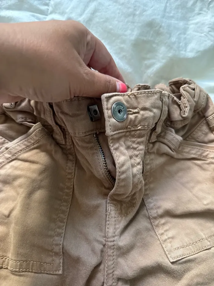 Pantalon garçon 5 ans camel tao - photo numéro 4