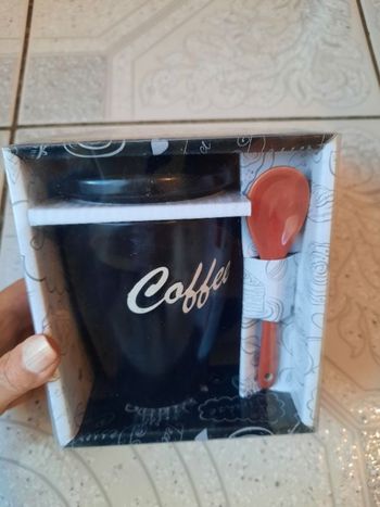Tasse mug noir Coffee