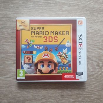 Super mario maker jeu Nintendo 3DS