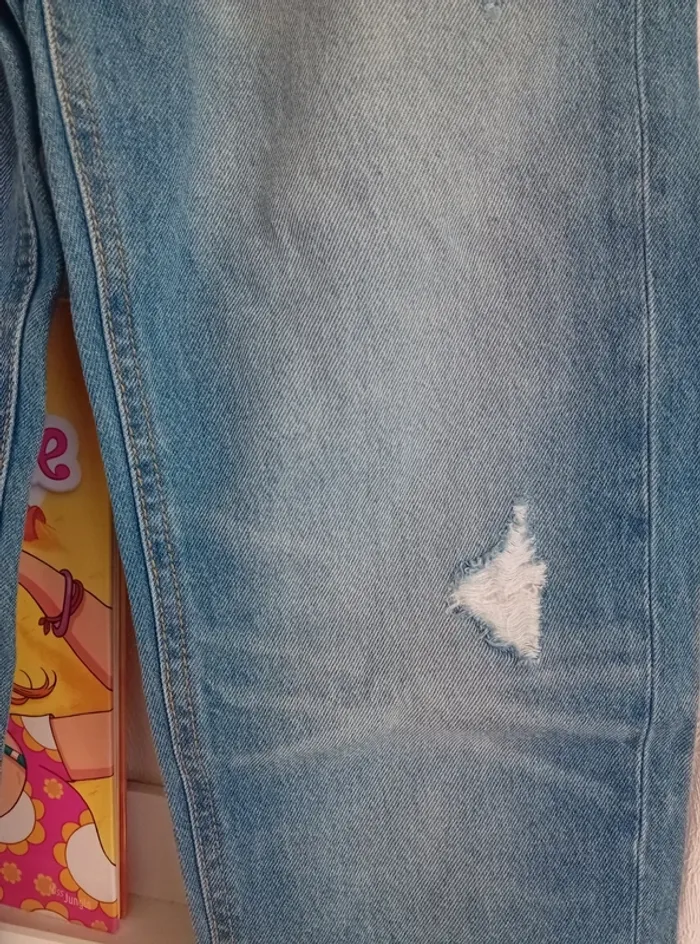 Jean mom fit 13/14ans Zara 💙🌼 - photo numéro 3