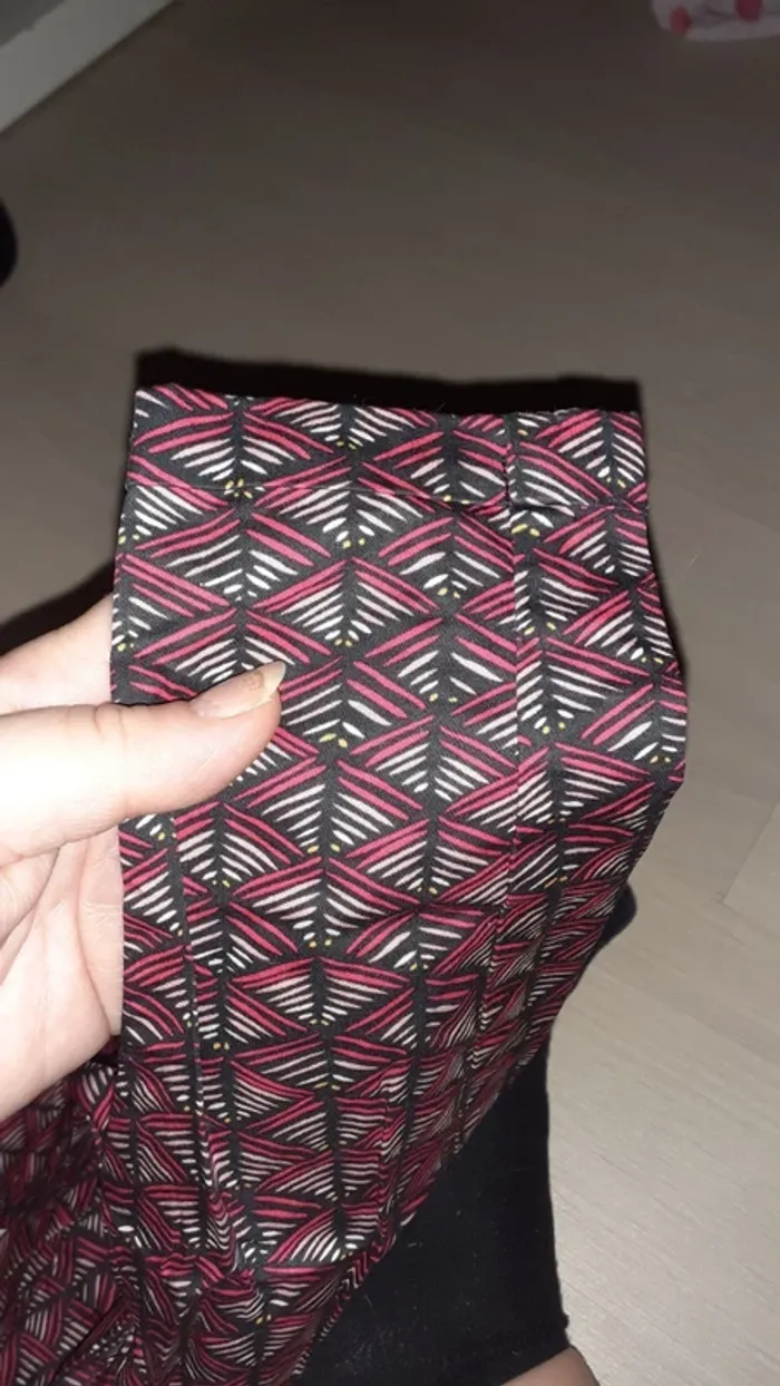 Pantalon à imprimé bazin - photo numéro 5