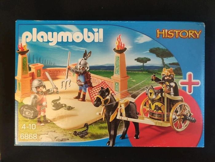 Playmobil neuf gladiateur référence 6868. - photo numéro 2
