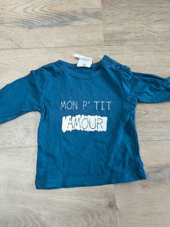 Tee-shirt Kiabi 1 mois