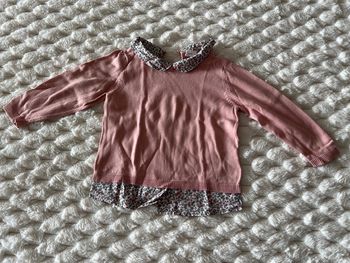 Pull chemise H&M 12M/80cm