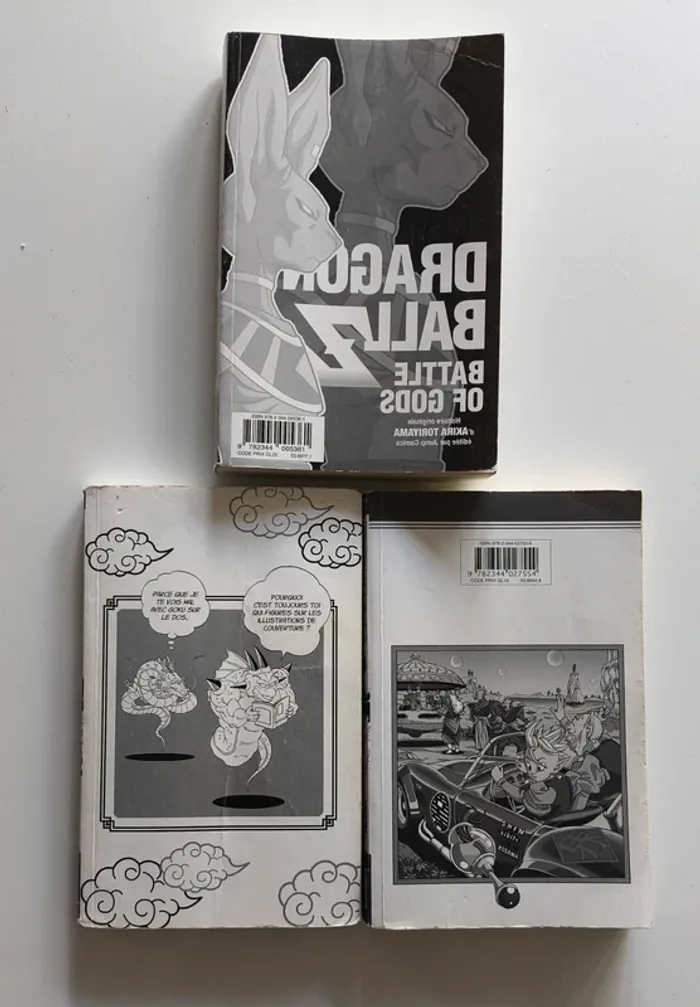 Lot 3 Mangas Dragon Ball Z, Super, SD, dbz - Glénat - photo numéro 2