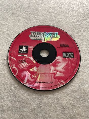 Warcraft II 2 Jeu Playstation 1 PS1 FR CD Seul